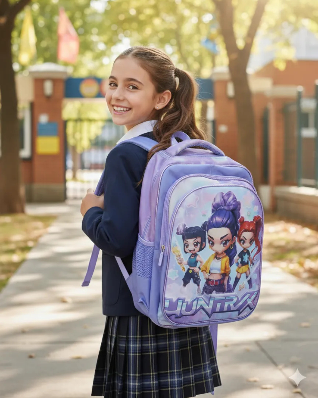 MOCHILA GUERRERA KPOP (5-PIEZAS)