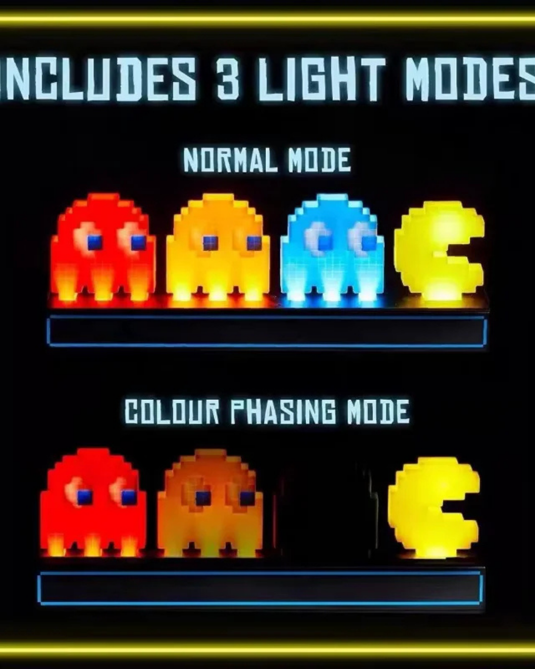 LÁMPARA LED PAC-MAN RETRO GAMER
