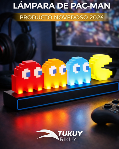LÁMPARA LED PAC-MAN RETRO GAMER